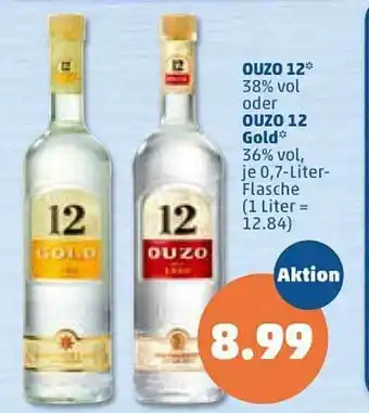 PENNY Ouzo 12 Oder Ouzo 12 Gold Angebot