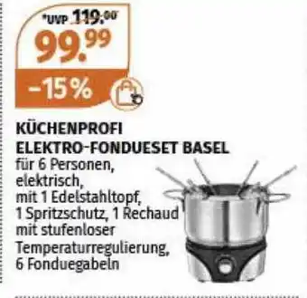 Müller Küchenprofi elektro-fondueset basel Angebot