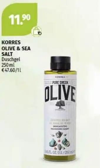 Müller Korres olive & sea salt Angebot