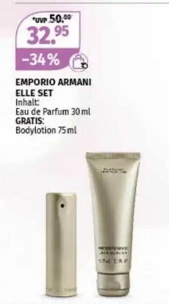 Müller Emporio armani elle set eau de parfum Angebot