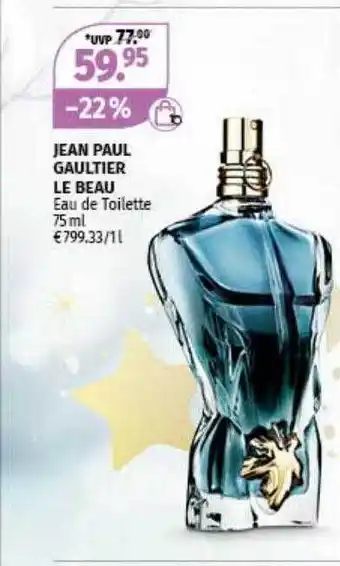 Müller Jean paul gaultier le beau eau de toilette Angebot