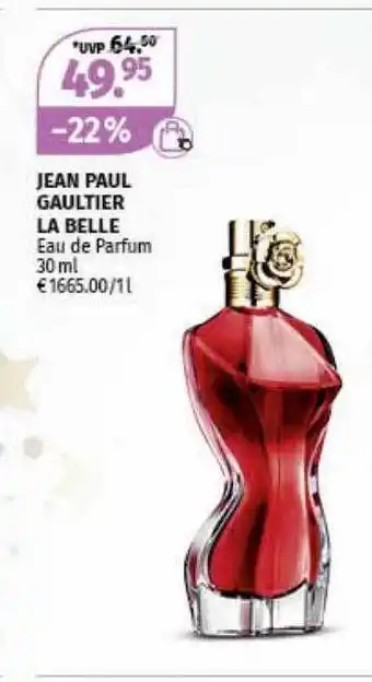 Müller Jean paul gaultier la belle eau de parfum Angebot