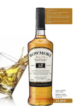 Edeka Bowmore 12 jahre Angebot