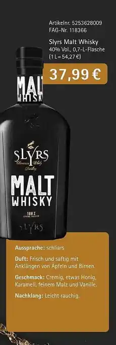 Edeka Slyrs malt whisky Angebot