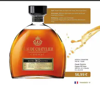 Edeka Claude chatelier cognac xo extra Angebot