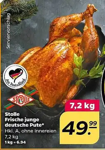 NETTO Stolle frische junge deutsche pute Angebot