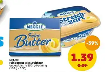 PENNY Meggle Feine Butter Oder Streichzart Angebot