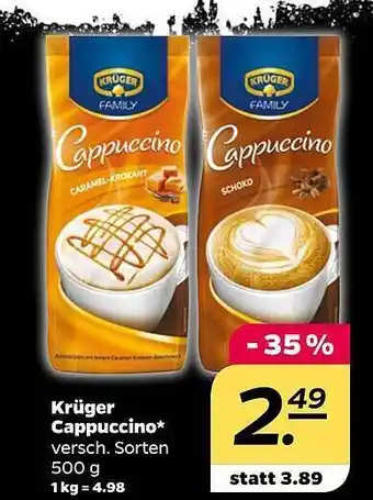 NETTO Krüger cappuccino Angebot