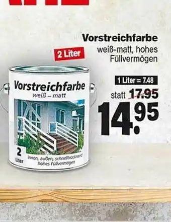 Repo Markt Vorstreichfarbe Angebot