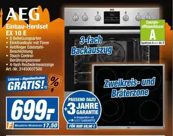 expert Techno Land Aeg einbau-herdset ex10e Angebot