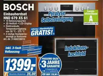 expert Techno Land Bosch einbauherdset hnd679xs61 Angebot