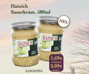 LPG Biomarkt Hainich sauerkraut Angebot