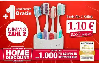 Woolworth Zahnbürste Angebot