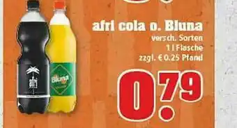 trinkgut Afri Cola O. Bluna Angebot