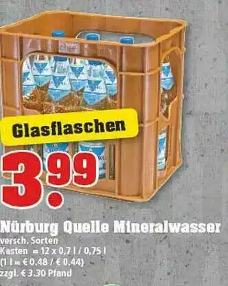 trinkgut Nürburg Quelle Mineralwasser Angebot