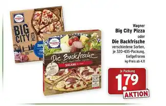 Wasgau Wagner Big City Pizza Oder Die Backfrische Angebot