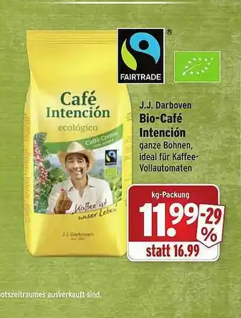 Wasgau J.j. Darboven Bio-café Intención Angebot