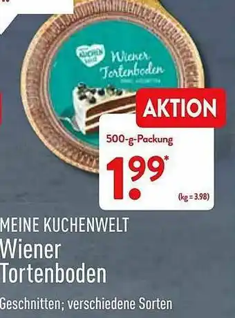 Aldi Nord Meine Kuchenwelt Wiener Tortenboden Angebot