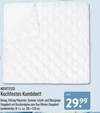 Aldi Nord Novitesse Kochfestes Kombibett Angebot