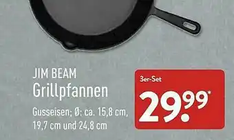 Aldi Nord Jim Beam Grillpfannen Angebot