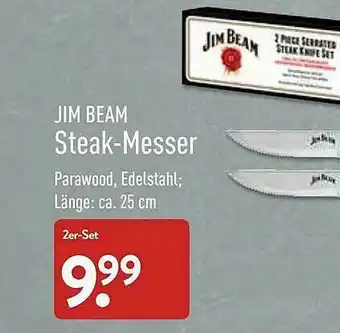 Aldi Nord Jim Beam Steak-messer Angebot