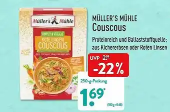 Aldi Nord Müller's Mühle Couscous Angebot