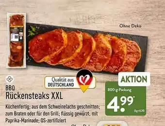 Aldi Nord Bbq Rückensteaks XXL Angebot