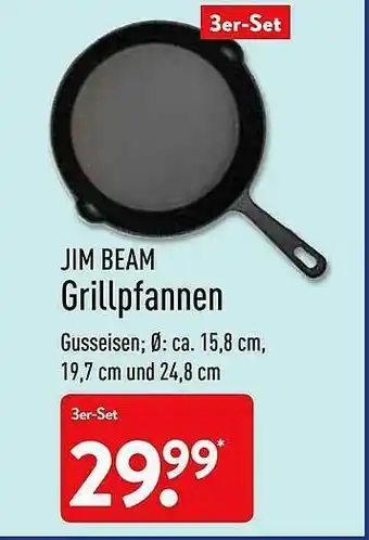 Aldi Nord Jim Beam Grillpfannen Angebot