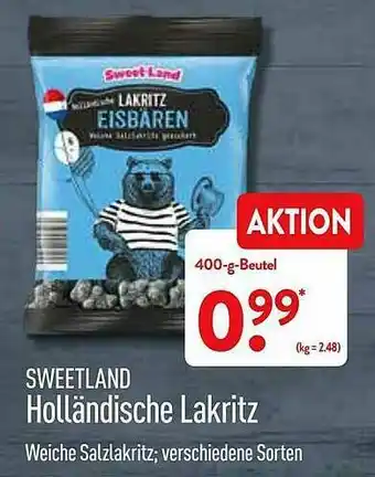 Aldi Nord Sweetland Holländische Lakritz Angebot