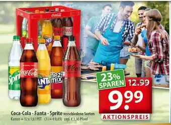 Getränkeland Coca-cola Fanta Sprite Angebot