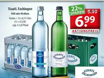 Getränkeland Staatl. Fachingen Still Oder Medium Angebot