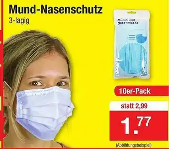 Zimmermann Mund-nasenschutz Angebot