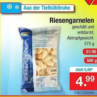 Zimmermann Riesengarnelen Angebot