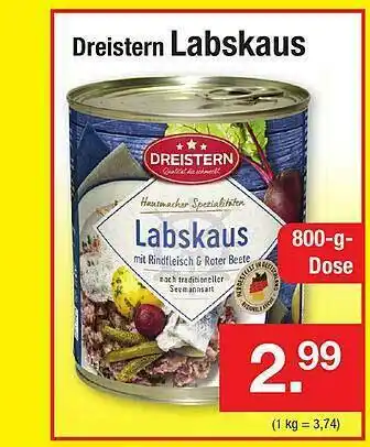 Zimmermann Dreistern Labskaus Angebot