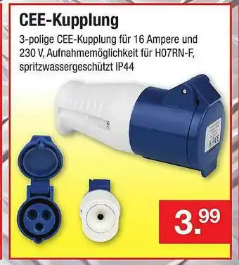 Zimmermann Cee-kupplung Angebot