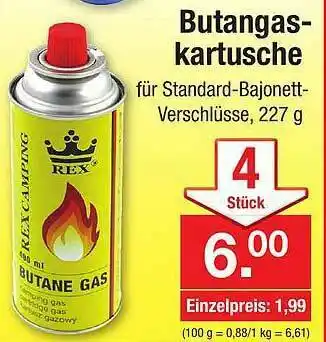 Zimmermann Butangas-kartusche Angebot