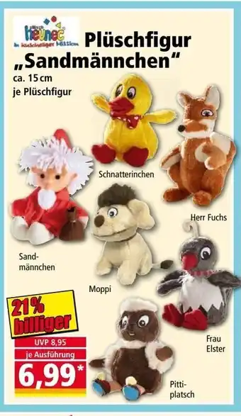 Norma Plüschfigur ,,Sandmännchen" Angebot