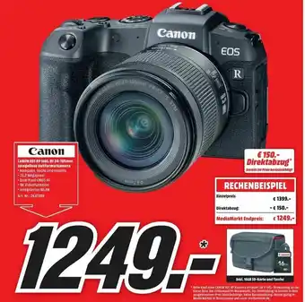 MediaMarkt Canon EOS RP inkl. RF 24-105mm spiegellose Vollformatkamera Angebot