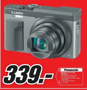 MediaMarkt Panasonic Dc-Tz 91 Eg-S Silber Digitalkamera Angebot