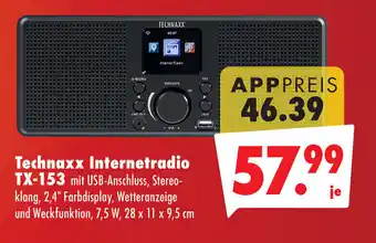 Mäc Geiz Technaxx Internetradio | TX-153 Angebot