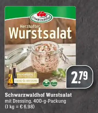 Edeka Neukauf Schwarzwaldhof Wurstsalat 400g Angebot