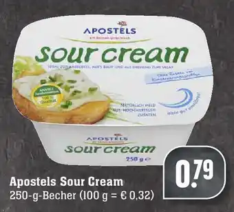 Edeka Neukauf Apostels Sour Cream 250g Becher Angebot