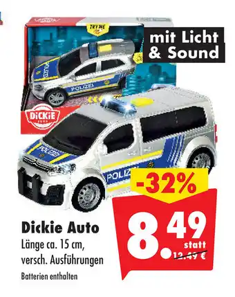 Mäc Geiz Dickie Auto Angebot