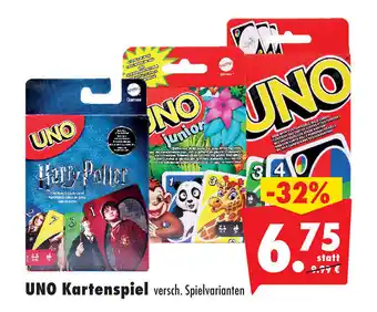 Mäc Geiz UNO Kartenspiel Angebot