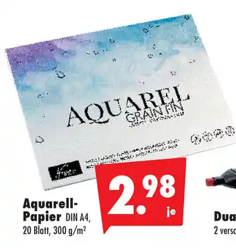 Mäc Geiz Aquarell-Papier Angebot