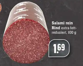 Edeka Neukauf Salami rein Rind 100g Angebot