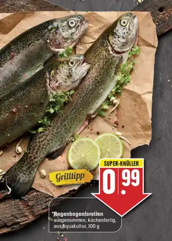 Edeka Neukauf Regenbogenforellen 100g Angebot