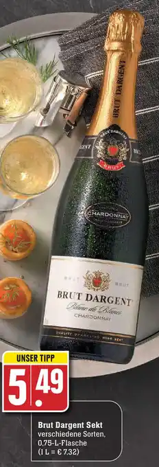 Edeka Neukauf Brut Dargent Sekt 0,75L Angebot