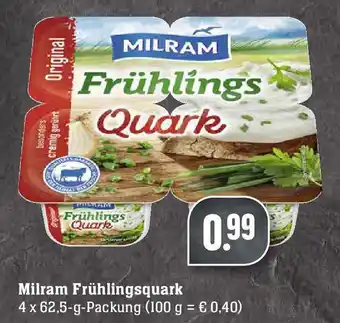 Edeka Neukauf Milram Frühlingsquark 4x62,5g Angebot