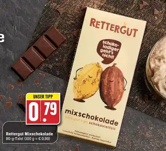 Edeka Neukauf Rettergut Mixschokolade 80g Angebot